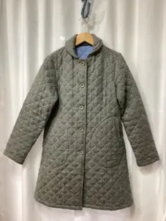 最終値下げ　美品　トラディショナルウェザーウェア　キルティングウールコート