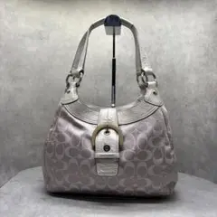 COACH Signature Silver Bag Y2K F18911