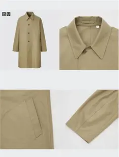 ユニクロU　ステンカラーコート