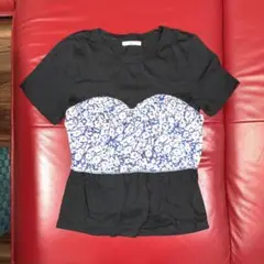 【SLY】レイヤードビスチェTシャツ
