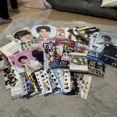 King & Prince会報・うちわ・カレンダー・ファイル・ポポロ・雑誌セット