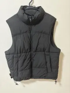 ZARA ダウンベスト黒