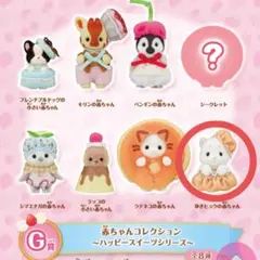 【新品未使用】シルバニアファミリー キラキラくじ ゆきヒョウの赤ちゃん