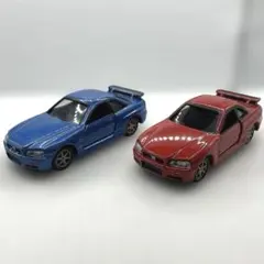 トミカリミテッド　スカイラインGT-R R34 2台セット