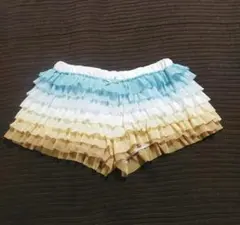 チュールショートパンツ gelato pique ジェラートピケ ルームウェア