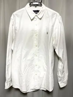 Polo Ralph Lauren 長袖シャツ XXL ホワイト