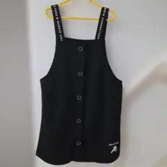 女の子 ワンピース シナモロール 140 黒 ジャンパースカート　値下げ