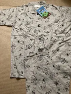 特価　マインクラフト半袖パジャマ（140センチ）マイクラ