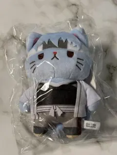 銀魂　withCAT アイマスク付きぬいぐるみキーホルダー　白夜叉　坂田銀時