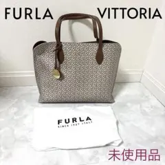 未使用品FURLA フルラVITTORIAヴィットリア　アーチロゴ　トートバッグ
