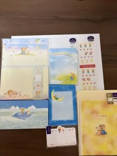 Hallmark Bear's Wish レターセット メモ シール セットのサムネイル