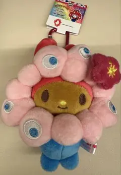 サンリオミャクミャクなりきりぬいぐるみ推しカラー マイメロカラビナ