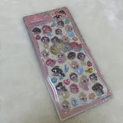 正規品　ディズニー　プリンセス　プチドロップステッカー
