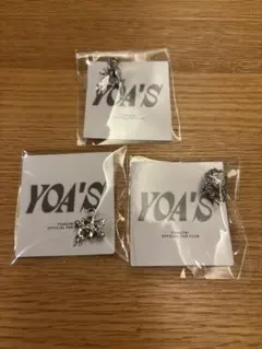 YOASOBI　非売品　未開封　４点セット　ピンズ　チャーム　キーホルダー YOASOBI 非売品 未開封 4点セット ピンズ チャーム キーホルダー
