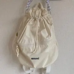 emmi エミ 撥水 emmiロゴマルチバックパック ホワイトのサムネイル