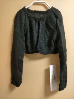 新品キッズボレロ長袖カーディガン100 95 ドレス用 発表会 冠婚葬祭