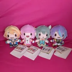 プロセカ　ふわぷちマスコット　ワンダショ　4種セット