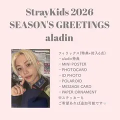 straykids スキズ 韓国シーグリ aladin ピリ フィリックス