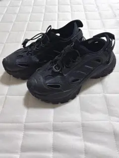 【美品】adidas アディダス スポーツサンダル ブラックのサムネイル