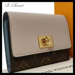 未使用級✨ルイヴィトン モノグラム ポルトフォイユ ヴィクトリーヌ グレージュ