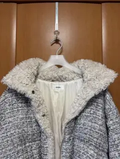 SNIDEL ツイードボアジャケットのサムネイル