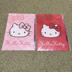(タイムセール）ハローキティ 5P クリアファイル A4 2013 平成レトロ