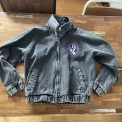 グレー デニムジャケット