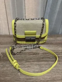 ショルダーバッグ チェーンストラップ付き