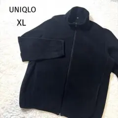 UNIQLO ユニクロ フリース　フルジップアップ　ジャケット XL ブラック