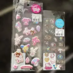 国内正規品・新品未使用 サンリオ ぷくっとシール ぷっくりキラキラシール セット