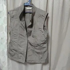 ナイロンベストベージュお値下げ