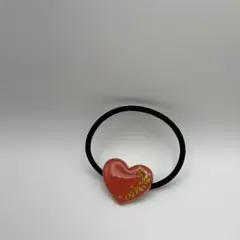 ハート型ヘアゴム