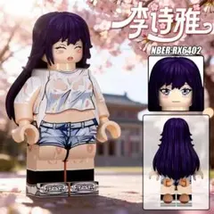 ★新作★【レゴ互換】ミニフィグ アニメ 美少女 人形A ィギュア