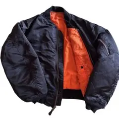 Alpha industries Ma1 フライトジャケット　黒　usa製　L
