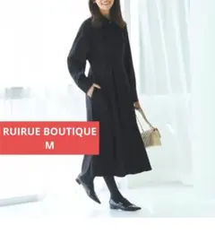 ルイルエブティック　ウエストタック　ロング　シャツ　ワンピース　М