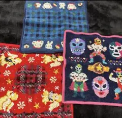 フェイラー　familiar ハンカチ　3枚セット　美品