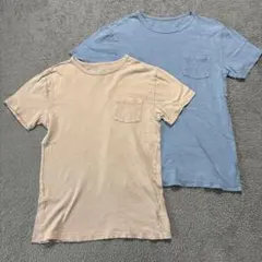 古着　J.Crew crewcuts キッズTシャツ シンプル XL 2枚セットのサムネイル