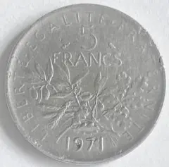 2026年最新】5フラン銀貨 フランスの人気アイテム - メルカリ