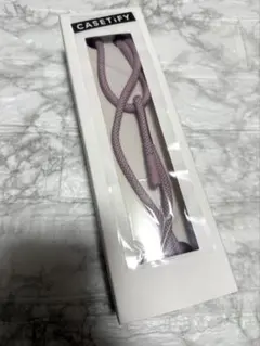 未使用CASETIFYロープスマホショルダークロスボディストラップフレックピンク