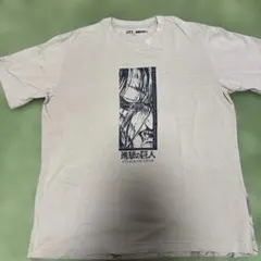 進撃の巨人 Tシャツ ＸＬサイズ ライトグレー
