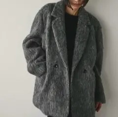 シャギーテーラードジャケット