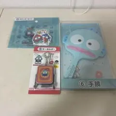 ハンギョドン　当たりくじ　3点セット　手鏡　キーホルダー　ステッカー