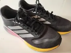【美品】adidas コアランナー 5 ランニング NKE45 27cm 黒