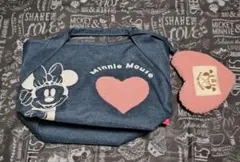 ミニーマウス デニムトートバッグ