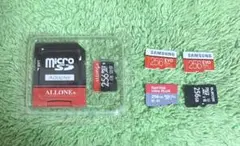 microSD マイクロSDカード Switch 対応 256GB 5枚セット