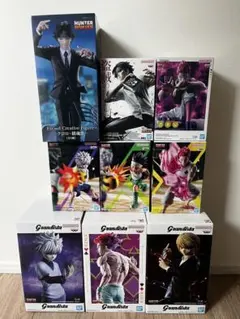 HUNTER×HUNTER フィギュア 5種セット ヒソカ イルミ クロロ - メルカリ