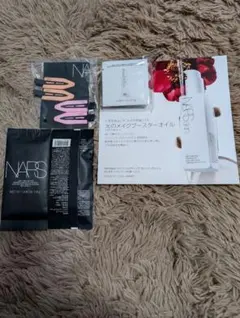 【新品】NARSサンプル オイルクレンジング14包・クッションファンデ・ヘアピンのサムネイル