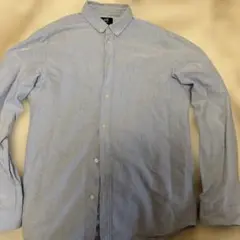 H&M オックスフォードシャツ　水色　M
