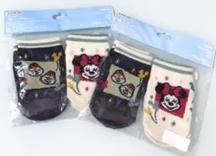 新品未開封⭐︎ディズニーリゾート　スーベニア　キッズ/ベビーソックス靴下4足セット