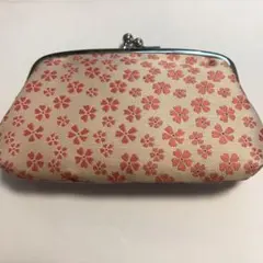 がま口ポーチ ハンドメイド